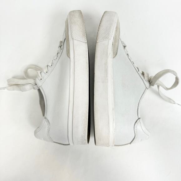 Rag & Bone White Rb Army Low Sneakers Leather Classic Casual Lace Up EU 38 $250 - Picture 6 of 10